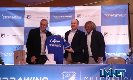 Millonarios tiene nuevo patrocinador: Terrawind Global Protection