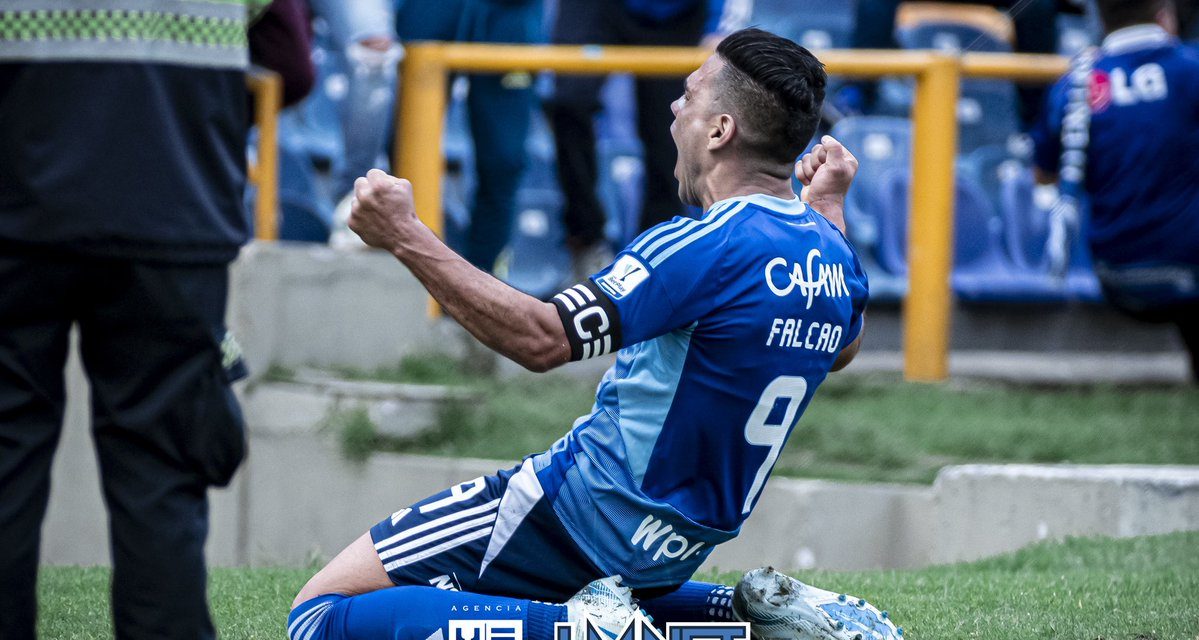 De la mano de Falcao, Millonarios vence a Santa Fe en el inicio del cuadrangular