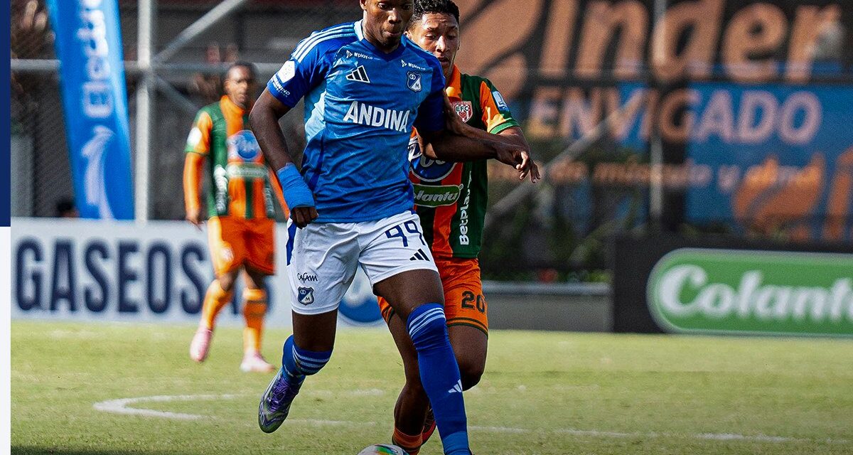 Millonarios pierde el partido de ida en Envigado