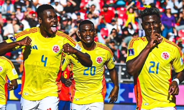 Néiser guía a Colombia hacia las semifinales del Mundial Sub-20