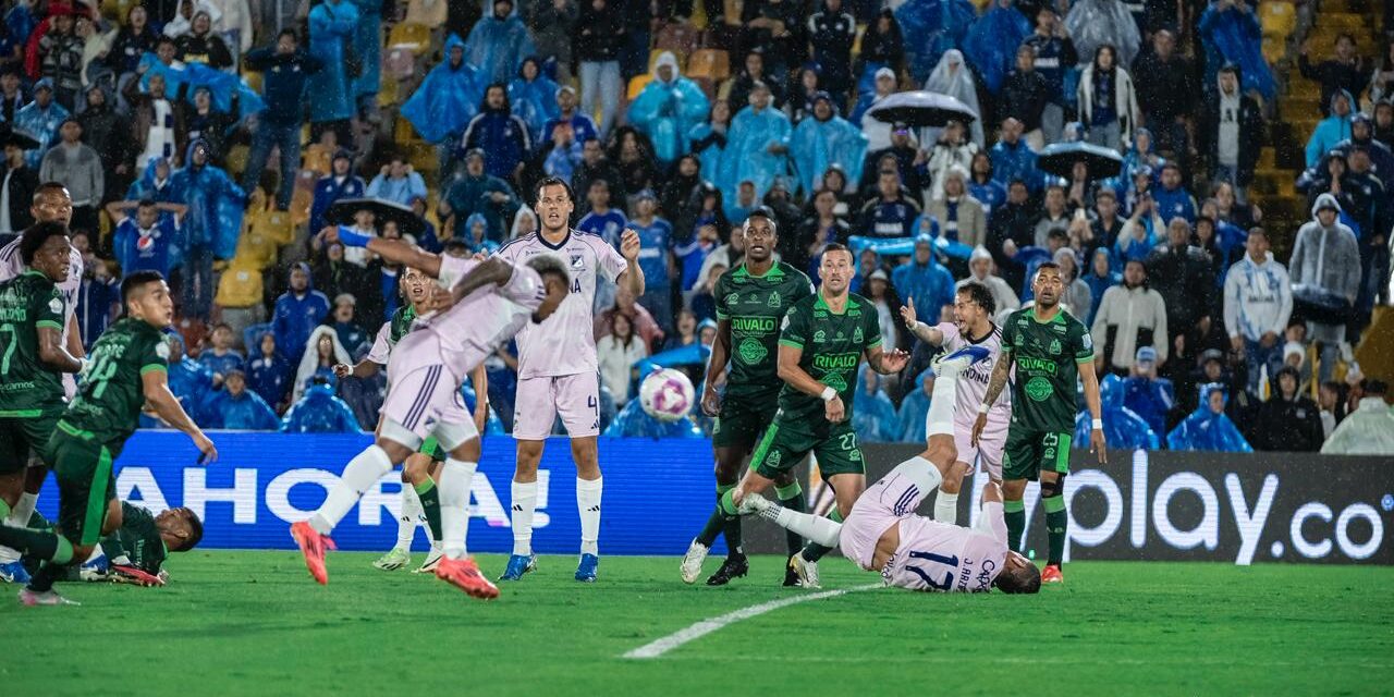 Millonarios queda sin margen de error: Empata con Bucaramanga