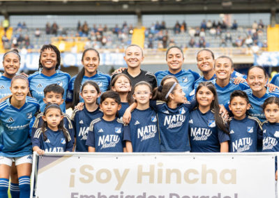 Cuatro Embajadoras estarán concentradas con la Selección Colombia Femenina Sub-20, en la sede de la FCF en Bogotá del 14 al 19 de julio.