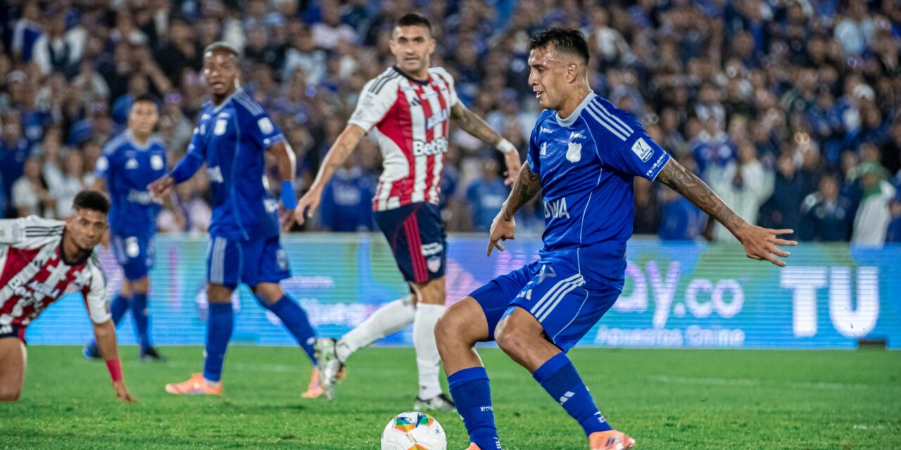 Millonarios cae con Junior en Bogotá luego de ocho años