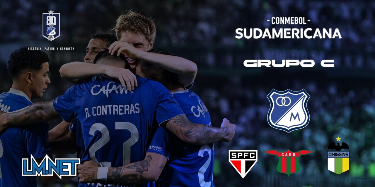 Un reto con sabor a oportunidad: rivales de Millonarios en Sudamericana