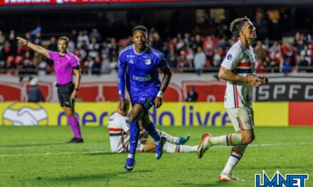 Millonarios sigue vivo en Sudamericana, pero se va de Brasil agridulce