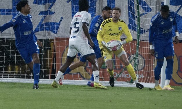 Millonarios pierde dos puntos ante Fortaleza en el último minuto